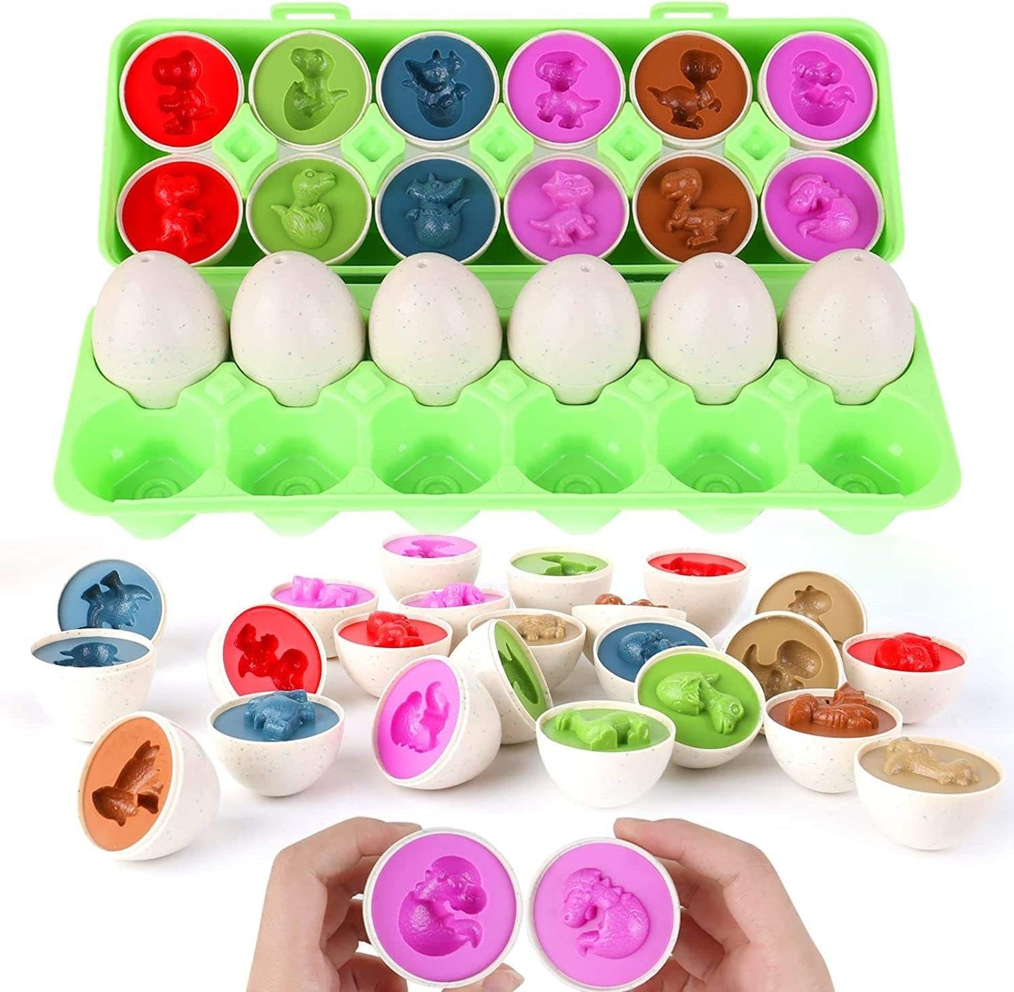 Eggsy – Leren met plezier – Educatieve speelgoed eitjes