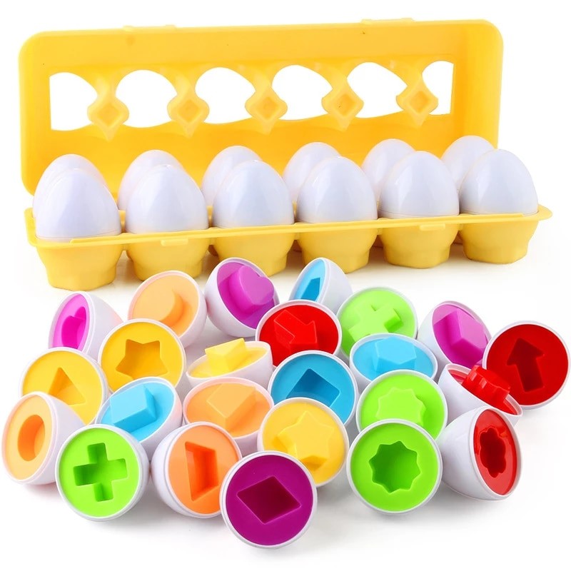 Eggsy – Leren met plezier – Educatieve speelgoed eitjes