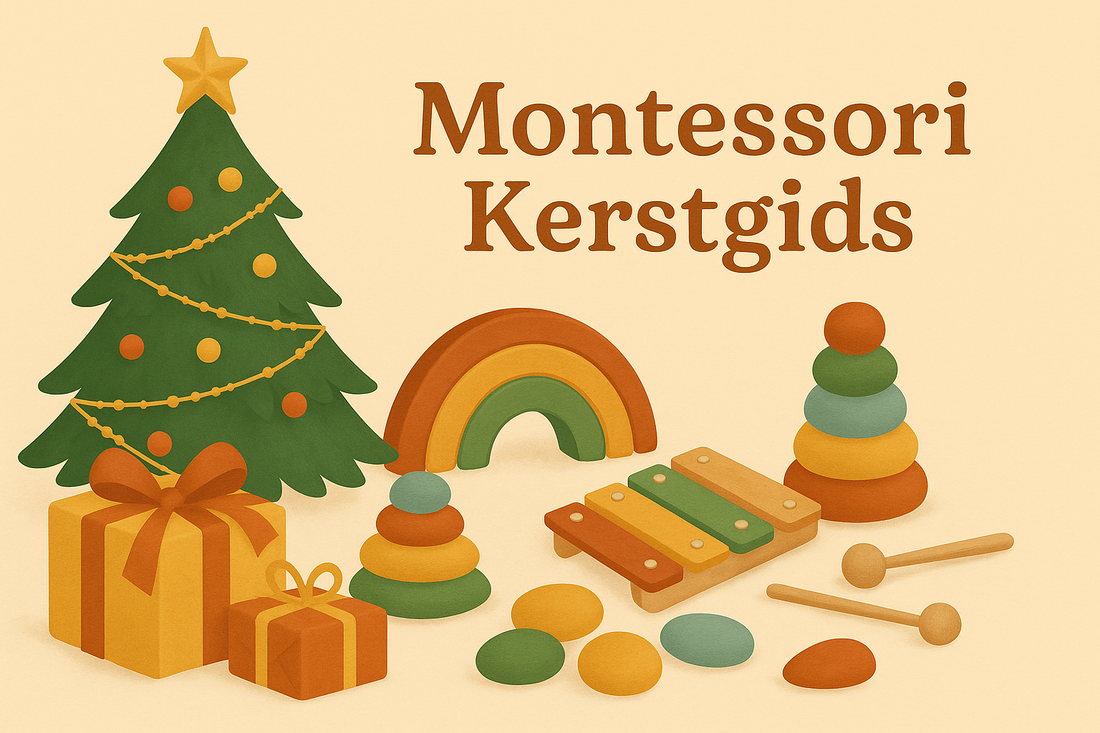 Montessori Kerstgids — Een Speelse gids voor Kleine Ontdekkers