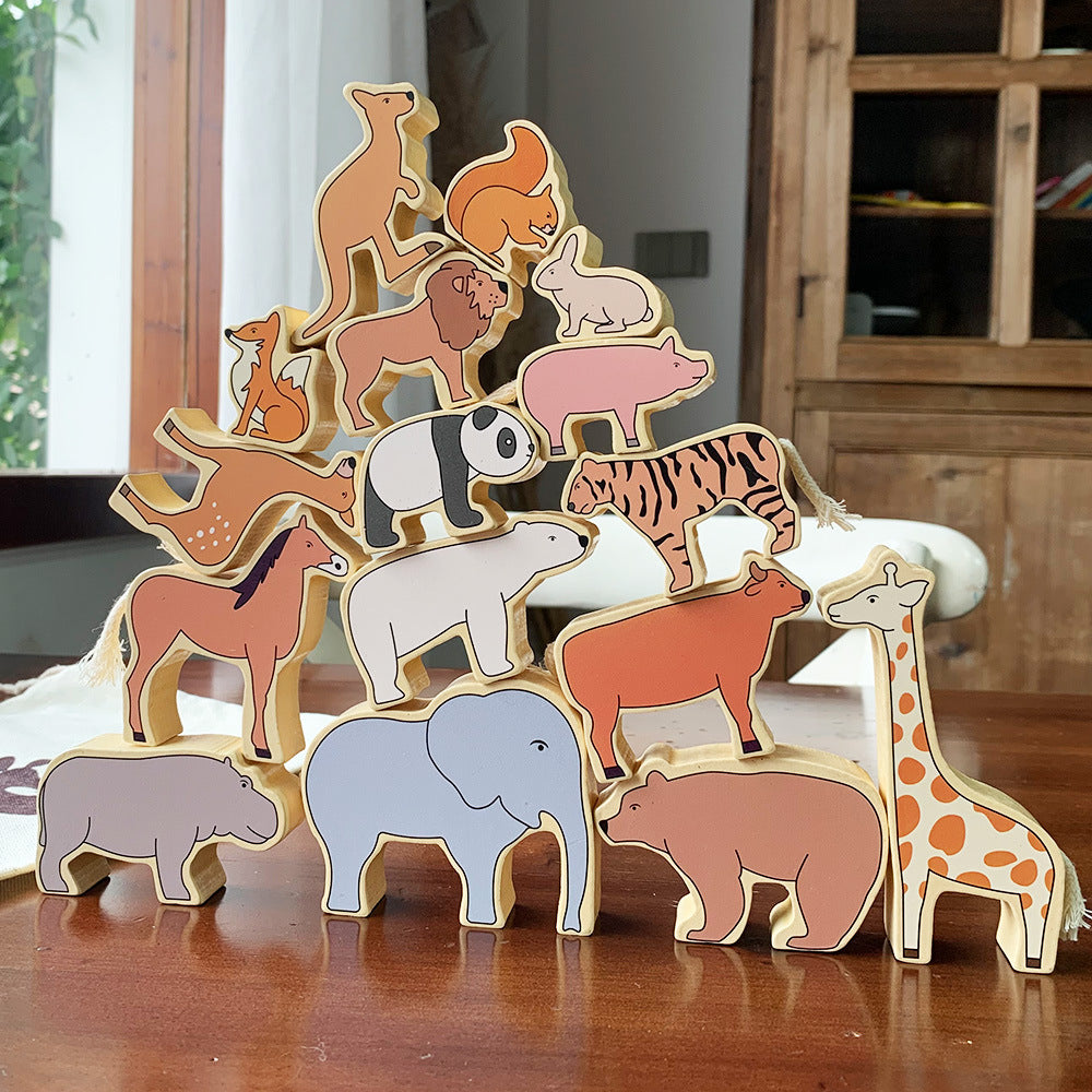 Zoe™ – Balans & Dierenplezier – Montessori Stapelspel