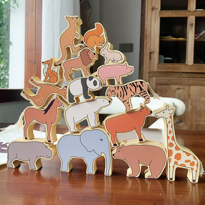 Zoe™ – Balans & Dierenplezier – Montessori Stapelspel