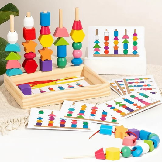 SanneSort™ – 5-in-1 Montessori vormenbox