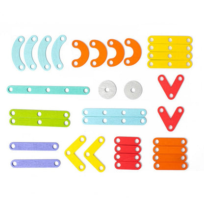 Evi™ – Montessori Geobord Puzzel