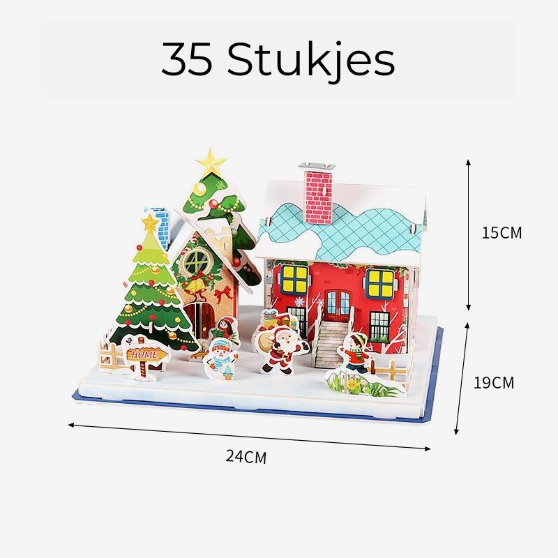 LumiKerst™ – 3D Bouwplezier voor Feestelijke Kindermomenten