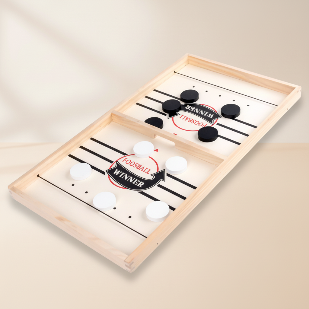 SvenSling™ – Razendsnel Samenspelen – Houten Actiespel