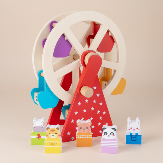 WillyWiel™ – Houten Dierenreuzerad