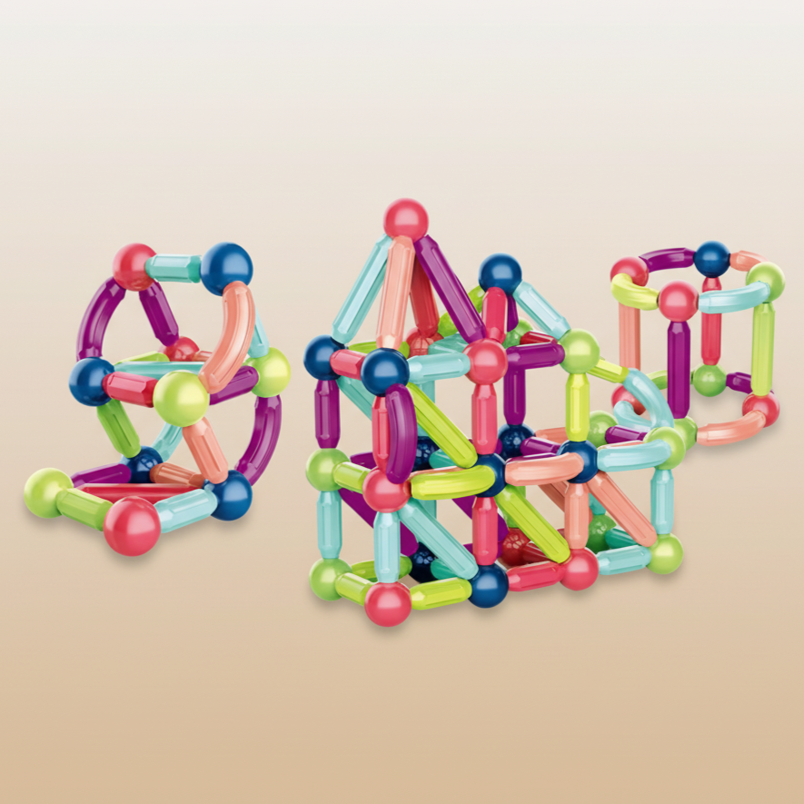 MiloMagnet™ – Creatief Bouwen Zonder Grenzen – Magnetische Bouwset