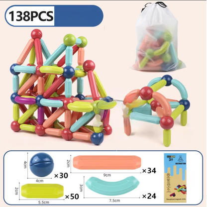 MiloMagnet™ – Creatief Bouwen Zonder Grenzen – Magnetische Bouwset