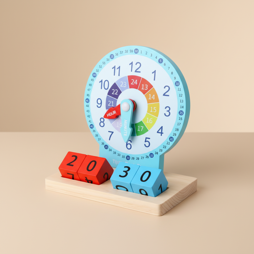 Tijs™ – Montessori Leerklok