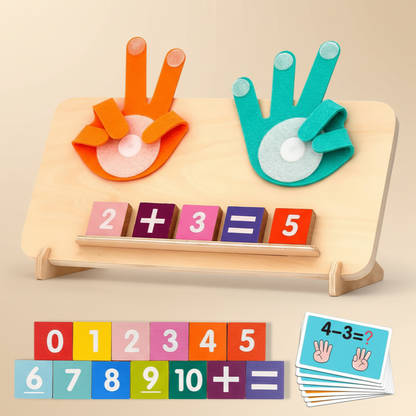 NoorCijfers™ – Montessori Tellen met Vingertjes