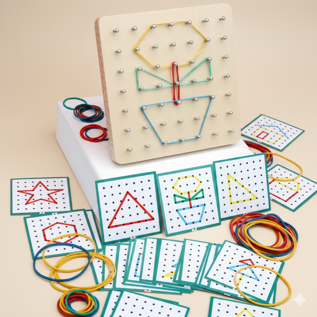 FennaForm™ – Creatief Spelbord met Elastieken