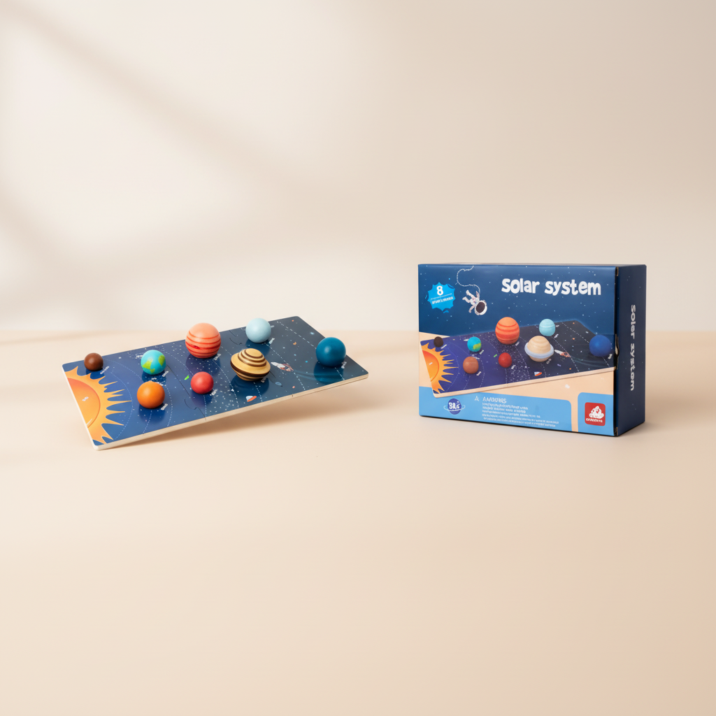 NovaPlanet™ – Montessori Zonnestelsel Speelset