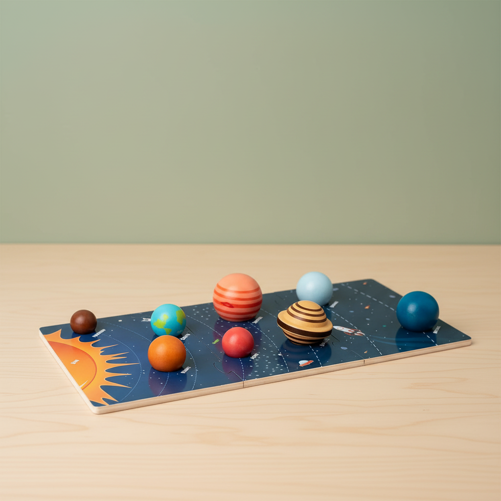 NovaPlanet™ – Montessori Zonnestelsel Speelset