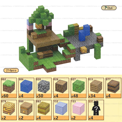 Brikko™ - Magnetic Building Cubes Set Montessori