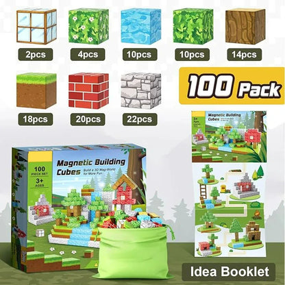 Brikko™ - Magnetic Building Cubes Set Montessori