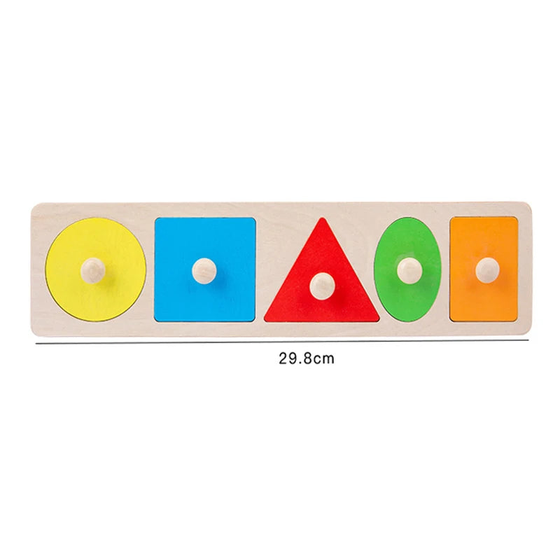 NoaPuzzel™ – Montessori Vorm- & Kleurpuzzel