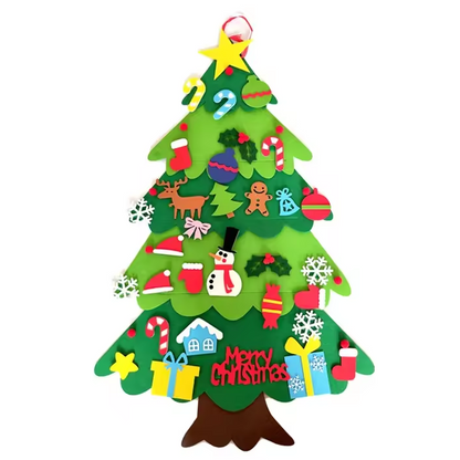 FleurBoom™ – DIY Vilt Kerstboom voor Kleintjes