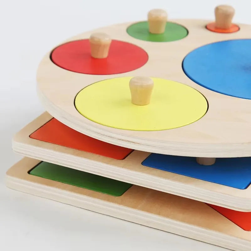 NoaPuzzel™ – Montessori Vorm- & Kleurpuzzel