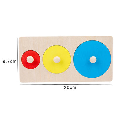 NoaPuzzel™ – Montessori Vorm- & Kleurpuzzel