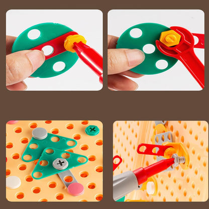 BoortjeBram™ – Montessori Bouw & Schroeftafel